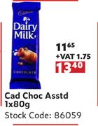 Cadbury Choc Assorted-80g