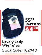 Lovely Lady Wig-1 x 1 Each