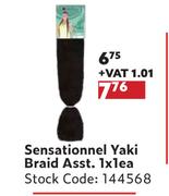 Sensational Yaki Braid Asst-1 x 1 Each