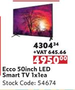 Ecco 50" LED Smart TV-Each