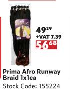 Prima Afro Runway Braid-1 x 1 Each