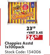 Chappies Assorted-100's Pack