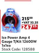 Ice Power Amp 4 Gauge Tool Kit 12600W-Each