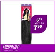 Darling Yaki Braid-1 x 1 Each