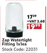 Zap Watertight Fitting-1 x 1 Each
