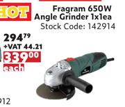Fragram 650W Angle Grinder-1 x 1 Each
