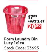 Form Laundry Bin Lucy-1 x 1 Each