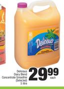Delicious Dairy Blend Concentrate Smoothie (Selected)-5Ltr Each