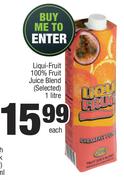 Liqui Fruit 100% Fruit Juice Blend (Selected)-1Ltr Each