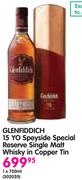 Glenfiddich 15 Yo Speyside Special Reserve Single Malt Whisky In Copper Tin-750ml