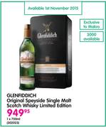 Glenfiddich Original Speyside Single Malt Scotch Whisky-1x750ml