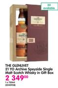 The Glenlivet 21 Yo Archive Speyside Single Malt Scotch Whisky In Gift Box-1x750ml