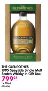 The Glenrothes 1995 Speyside Single Malt Scotch Whisky In Gift Box-1x750ml