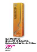 Glenmorangie Original 10 Yo Tallest Stills Highland Malt Whisky In Gift Box-1x750ml