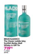 Bruichladdich The Classic Laddie Islay Scottish Barley Malt Whisky In Gift Tin-1x750ml