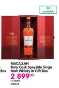 Macallan Rare Cask Speyside Single Malt Whisky In Gift Box-1x750ml