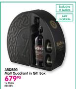 Ardbeg Malt Quadrant In Gift Box-1x750ml