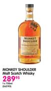 Monkey Shoulder Malt Whisky-1x750ml