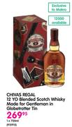 Chivas Regal 12 Yo Blended Scotch Whisky-1x750ml