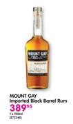 Mount Gay Imported Black Barrel Rum-1x750ml