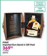Pyrat Imported Rum Barrel In Gift Pack-1x750ml
