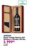 Jameson Rarest Vintage Reserve Irish Whiskey In Wooden Gift Box-1x750ml 