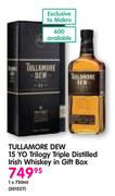 Tullamore Dew 15 Yo Trilogy Distilled Irish Whiskey In Gift Box-1x750ml