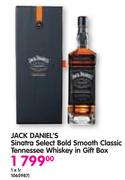 Jack Daniel's Sinatra Select Bold Smooth Classic Tennessee Whiskey In Gift Box-1x1ltr