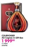 Courvoisier XO Cognac In Gift Box-1x750ml