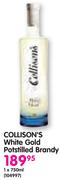 Collison's White Gold Potstilled Brandy-1x750ml