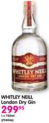 Whitley Neill London Dry Gin-1x750ml