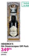 Hendrick's Gin Dreamscapes Gift Pack-1x750ml