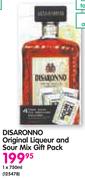 Disaronno Original Liqueur And Sour Mix Gift Pack-1x750ml