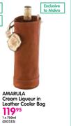 Amarula Cream Liqueur In Leather Cooler Bag-1x750ml