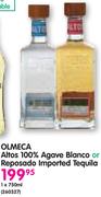 Olmeca Altos 100% Agave Blanco Or Reposado Imported Tequila-1x750ml