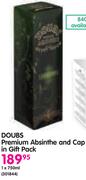 Doubs Premium Absinthe And Cap In Gift Pack-1x750ml