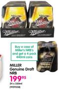 Miller Genuine Draft NRB-24x330ml