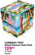 Caribbean Twist Mixed Flavours Party Pack-12x275ml