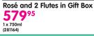 Mumm Rose And 2 Flutes In Gift Box-750ml