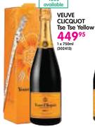 Veuve Clicquot Tse Tse Yellow-750ml