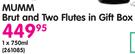 Mumm Brut And Two Flutes In Gift Box-1x750ml