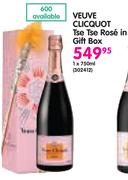 Veuve Clicquot Tse Tse Rose In Gift Box-1x750ml