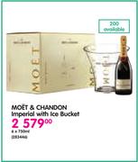 Moet & Chandon Imperial With Ice Bucket-6x750ml