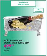 Moet & Chandon Brut In Festive Bubbly Bath-1x750ml