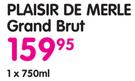 Plaisir De Merle Grand Brut-750ml