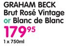 Graham Beck Brut Rose Vintage Or Blanc De Blanc-750ml