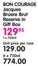 Bon Courage Jacques Bruere Brut Reserve In Gift Box-6x750ml