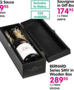 Bernard Series SMV In Wooden Box-1x750ml