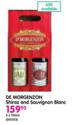 De Morgenzon Shiraz And Sauvignon Blanc-2 x 750ml