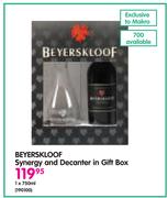 Beyerskloof Synergy And Decanter In Gift Box-750ml